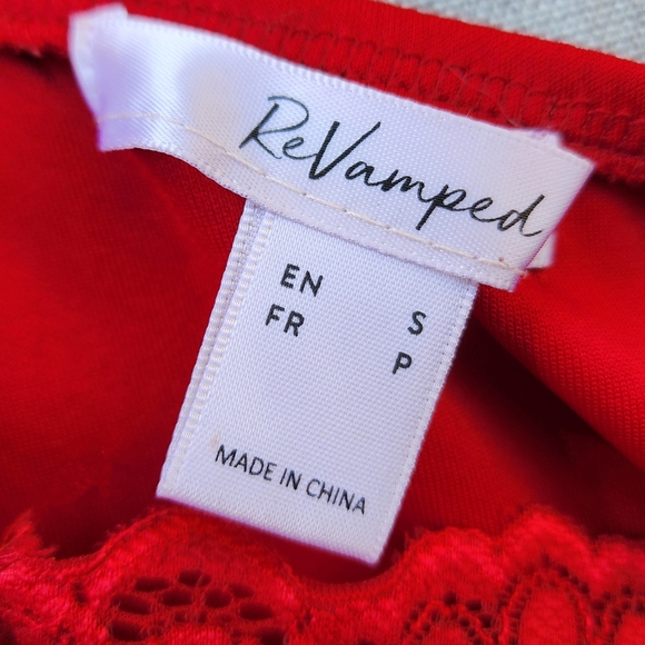 Revamped Red Dress - Picture 5 of 6